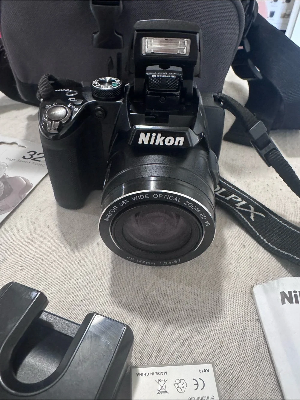 Nikon COOLPIX P500 Digital Camera Tested Excellent Condition Compact Zoom